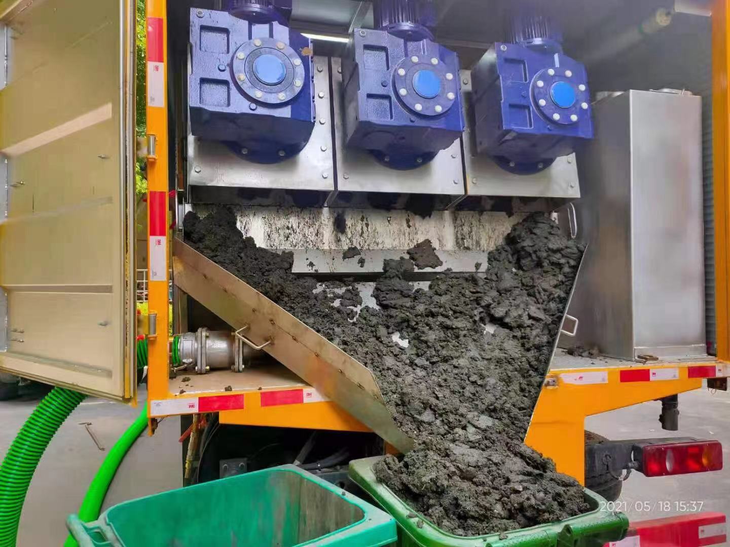 宾川化粪池清掏城市维护站-泥浆净化干湿分离处理